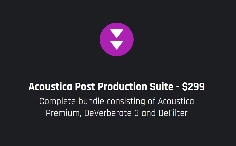 Acon Digital Acoustica Post Production Suite